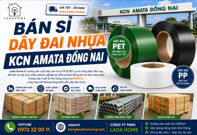 Bán sỉ dây đai nhựa KCN AMATA Đồng Nai