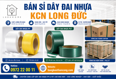 Bán sỉ dây đai nhựa KCN Long Đức