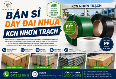 Bán sỉ dây đai nhựa KCN Nhơn Trạch
