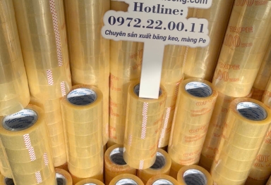 Cung cấp sỉ băng keo dán thùng tại Vĩnh Long