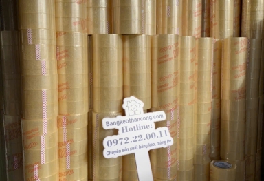 Cung cấp sỉ băng keo dán thùng tại Bến Tre