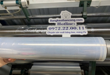 Cung cấp sỉ màng PE bọc, quấn hàng Hậu Giang