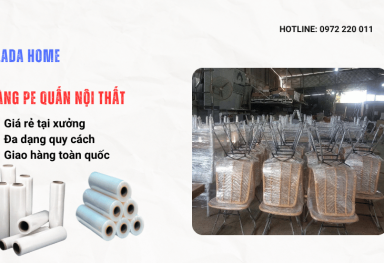 Màng PE quấn nội thất, ghế sofa giá rẻ