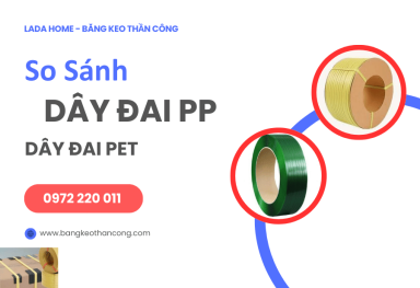 So sánh dây đai nhựa PP và dây đai nhựa PET
